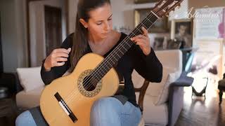 Carlotta Dalia Plays Allegro Bwv 1003 By J.s. Bach On An Altamira Torres Guitar