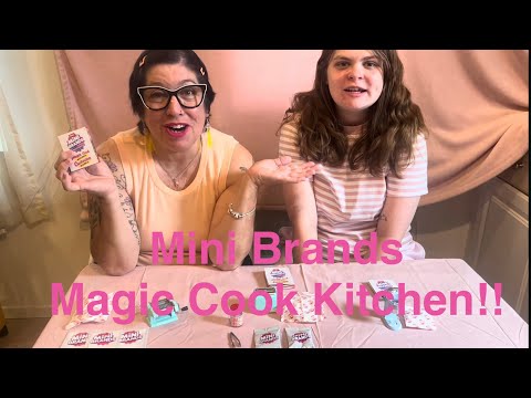 Mini Brands Magic Cook Kitchen!!