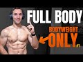 Full Body Bodyweight Workout at Home 1/3 - Only 4 Exercises to Build Muscle | GamerBody