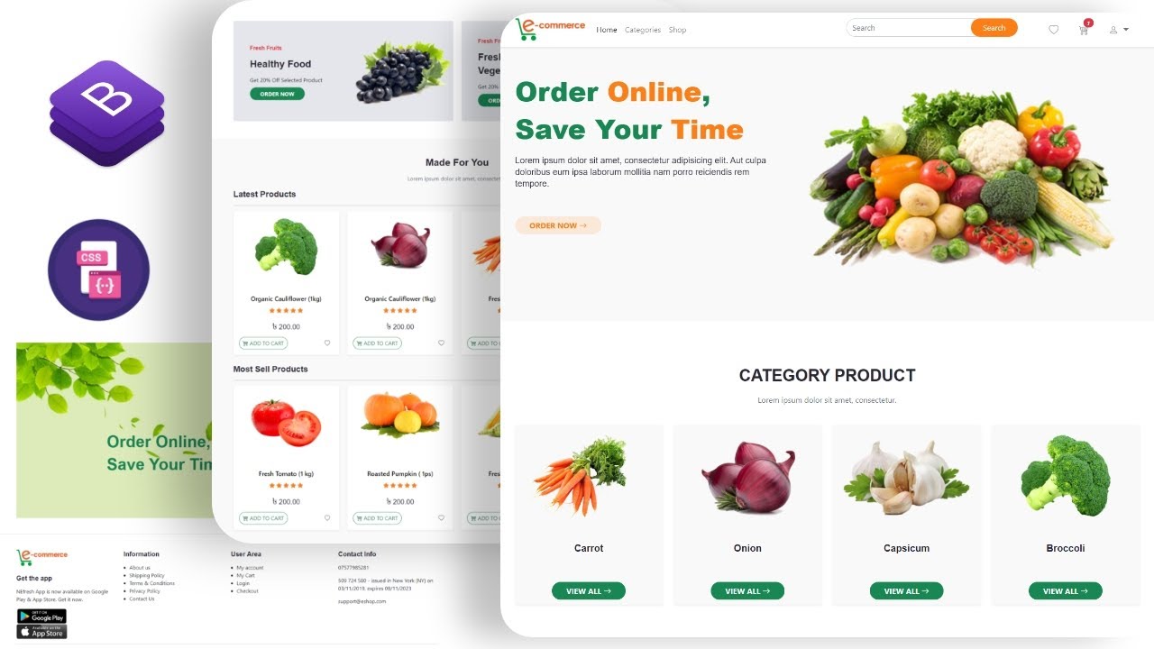 How to create ecommerce website in Bangla | Create an ecommerce website ...