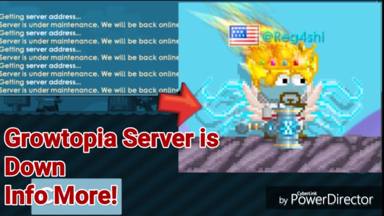 Growtopia SERVER IS UNDER MAINTENANCE! + MORE INFO! Ft. Mods YouTube