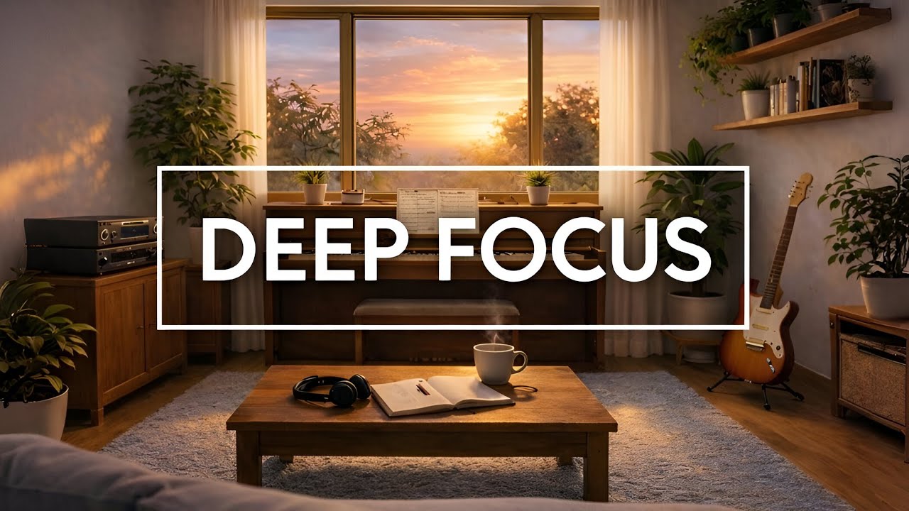 3 Hour Lo Fi Focus Music for Productivity, Coding & Deep Work