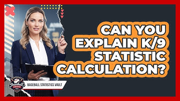 Can You Explain K/9 Statistic Calculation?