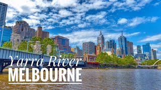 A Walk Along Yarra River Melbourne - 4K HDR  #Melbourne #YarraRiver #4KHDR #iPhone13ProMax