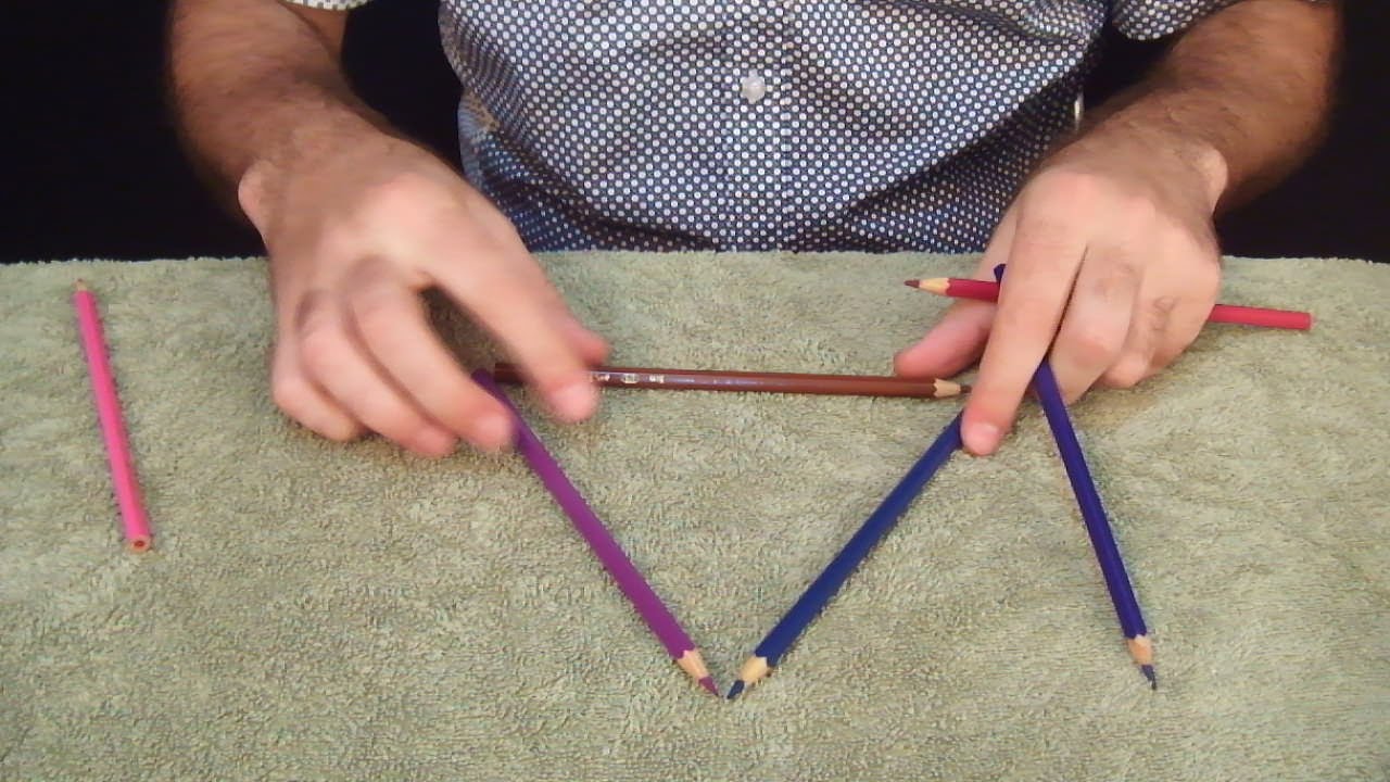 Como Hacer 8 Triangulos Equilateros Con 6 Palillos