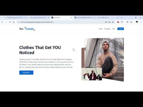 How I Built an E-commerce Clone (Nxt Trendz) with User Authentication & Protected Routes