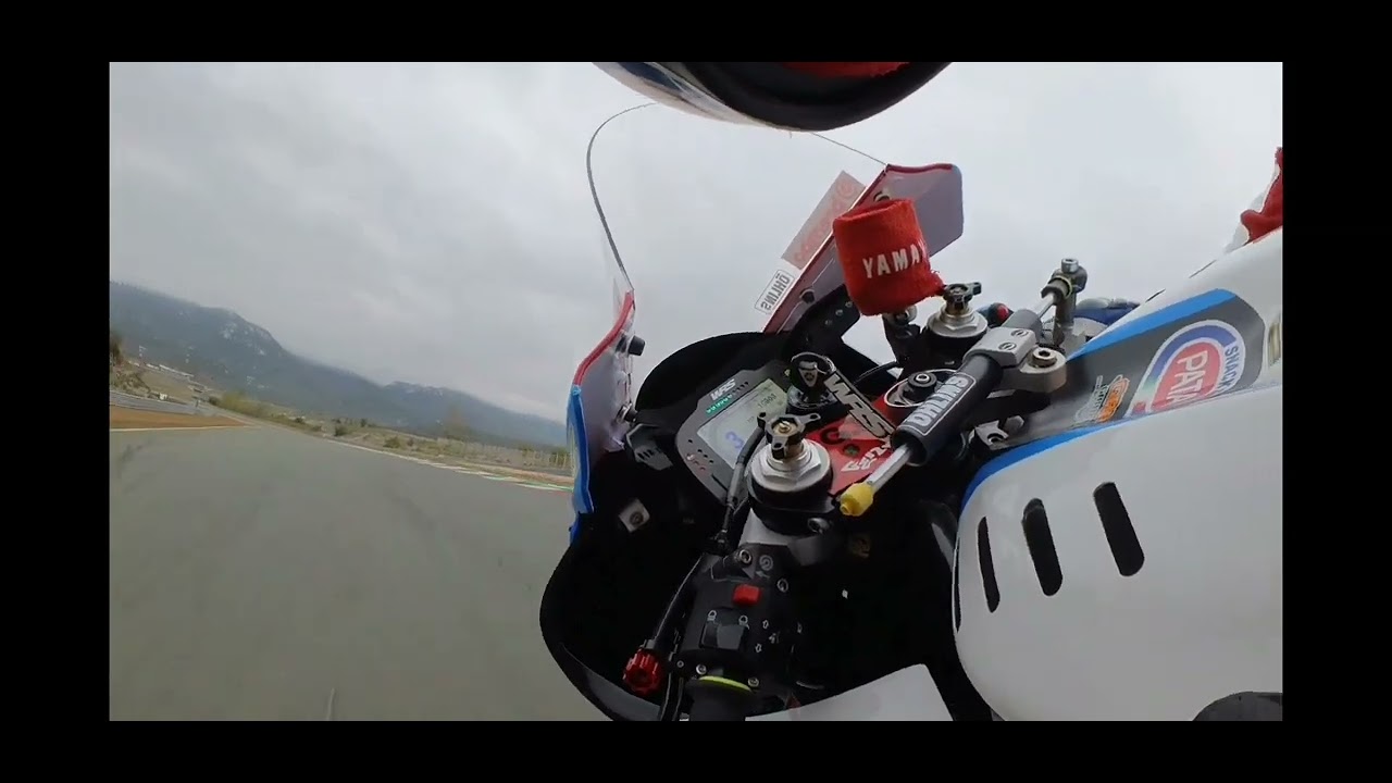 ON Board Grobnik Hot lap   Gency #74#  Rijeka motogp shoulder cam