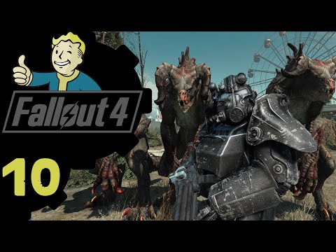Видео: ☢ Fallout 4 с русской озвучкой ☢ #10 По следам Келлога. Секреты Даймонд-сити.