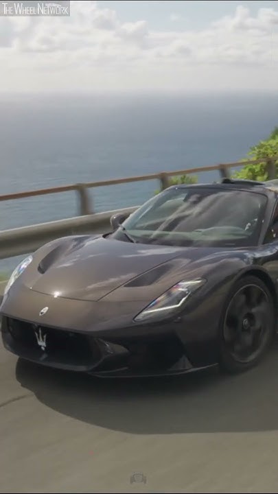 2026 Maserati MCPura Cielo | Night Interaction | Driving, Interior, Exterior  #automobile #sportscar