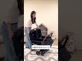 How to Fold the Silver Cross Jet Double &amp; Use Trolley Mode 🛞👶👶