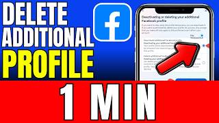 How To Delete Additional Facebook Profile 2026 (Updated) screenshot 2