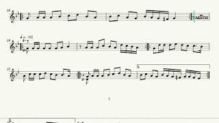 Nihavent Oyun Havası - Haydar Tatlıyay - Nota Eşliğinde (Ahenk:kız Neyi) Resimi