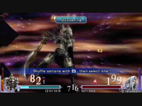 Dissidia - Gabranth vs. Sephiroth