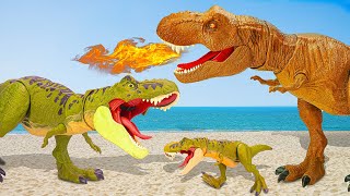 The SCARIEST Dinosaurs Attack | T-rex Chase| Jurassic Park Fan Made Movie 2024 | Dinosaur | Ms.Sandy