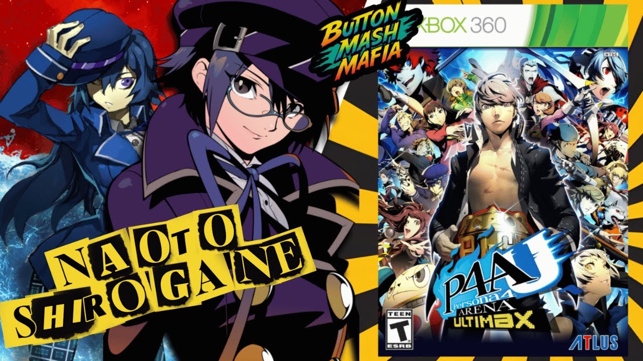 Persona 4 Arena Ultimax on XBOX 360 | Naoto Shirogane Gameplay | Button Mash Mafia