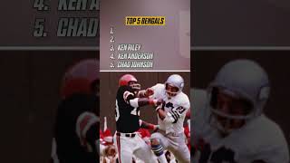 Top 5 Bengals of All Time!
Check out our other channels:
NFL Mundo https://www.youtube.com/mundonfl
NFL Brasil https://www.youtube.com/c/NFLBrasilOficial
NFL UK https://www.youtube.com/channel/UCVe0dAja_vZCmvfHXjtdRQA
NFL Fantasy http://www.youtube.com/nflfantasyfootball
NFL Play Football https://www.youtube.com/playfootball
NFL Rush http://www.youtube.com/nflrush
NFL Films https://www.youtube.com/nflfilms
NFL Network http://www.youtube.com/nflnetwork
NFL http://www.youtube.com/nfl
#NFL #Football #AmericanFootball #Throwback Top 5 Bengals of All Time!