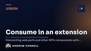 Consume Dynamic Data in an SPFx Extension (Demo)