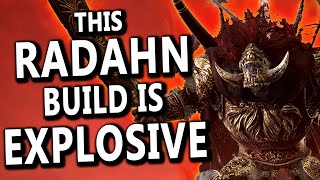 Radahn vs All Remembrances in Elden Ring - This Build is HEAVY