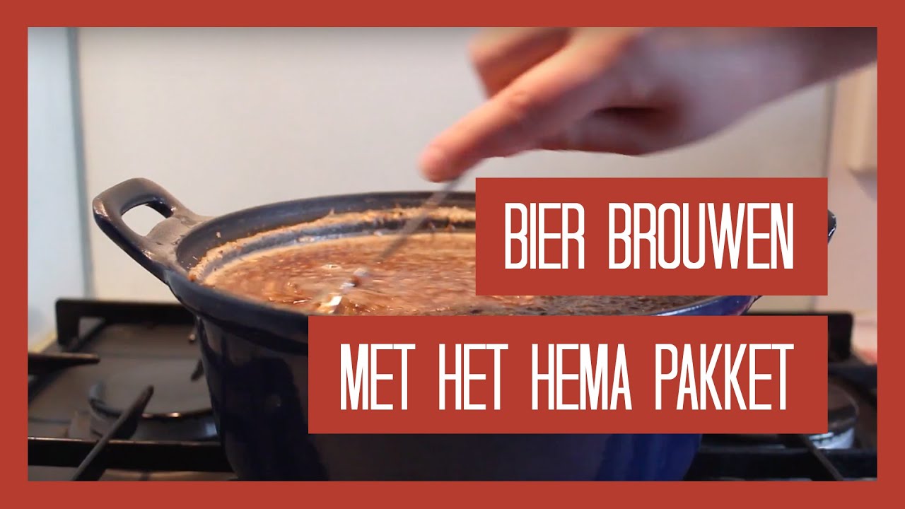 Bier brouwen met het Hema bierbrouwpakket YouTube Bier brouwen met het Hema bierbrouwpakket YouTube