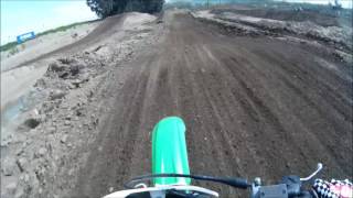 My 1st ride on the New Vet track || Milestone MX 3/4/17