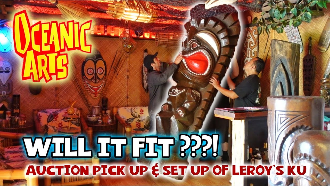Aloha OA Part 3 - Auction Pick Up & Set Up from Oceanic Arts!