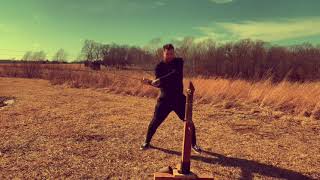 Tameshigiri , HuaWei Dotanuki Katana (Nami) First Cuts screenshot 3