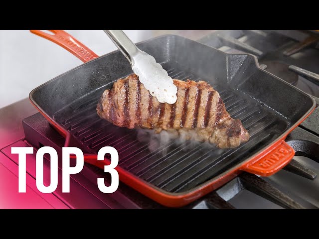 TOP 3 : Meilleure Poêle Grill 2023 - YouTube