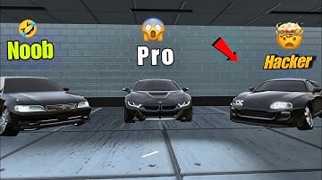 Noob🤣 🆚 Pro✅ 🆚 Hacker💀 Car Simulator 2 Gameplay 