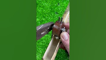 Handcraft a simple trigger mechanism # Craft Idea # DIY # Unique and creative