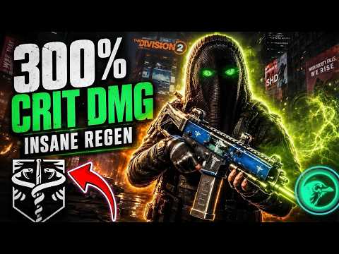 300% CRIT DAMAGE + INSANE REGEN! This UMBRA Build Is GODLY | The Division 2
