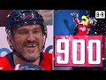 Alex Ovechkin Scores the 900th Goal of His Career 🚨