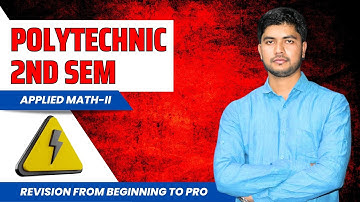 #10 Applied Math -II Up Polytechnic 2nd Semester Live Class | BTEUP Revision Live Class 2nd Semester
