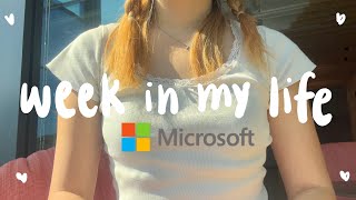 week in my life as a PM intern @ Microsoft