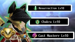 Lemcke's Raid Support lv.300 (HP/MP/Attack Boost) 100% Ailment Resist