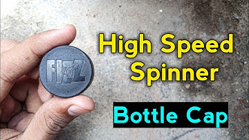 Make High Speed Spinner With Bottle Cap || Amazing Bottle Cap Toy