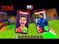 Minecraft PE : WHO CALLED ME AT 3:00AM IN MINECRAFT??!