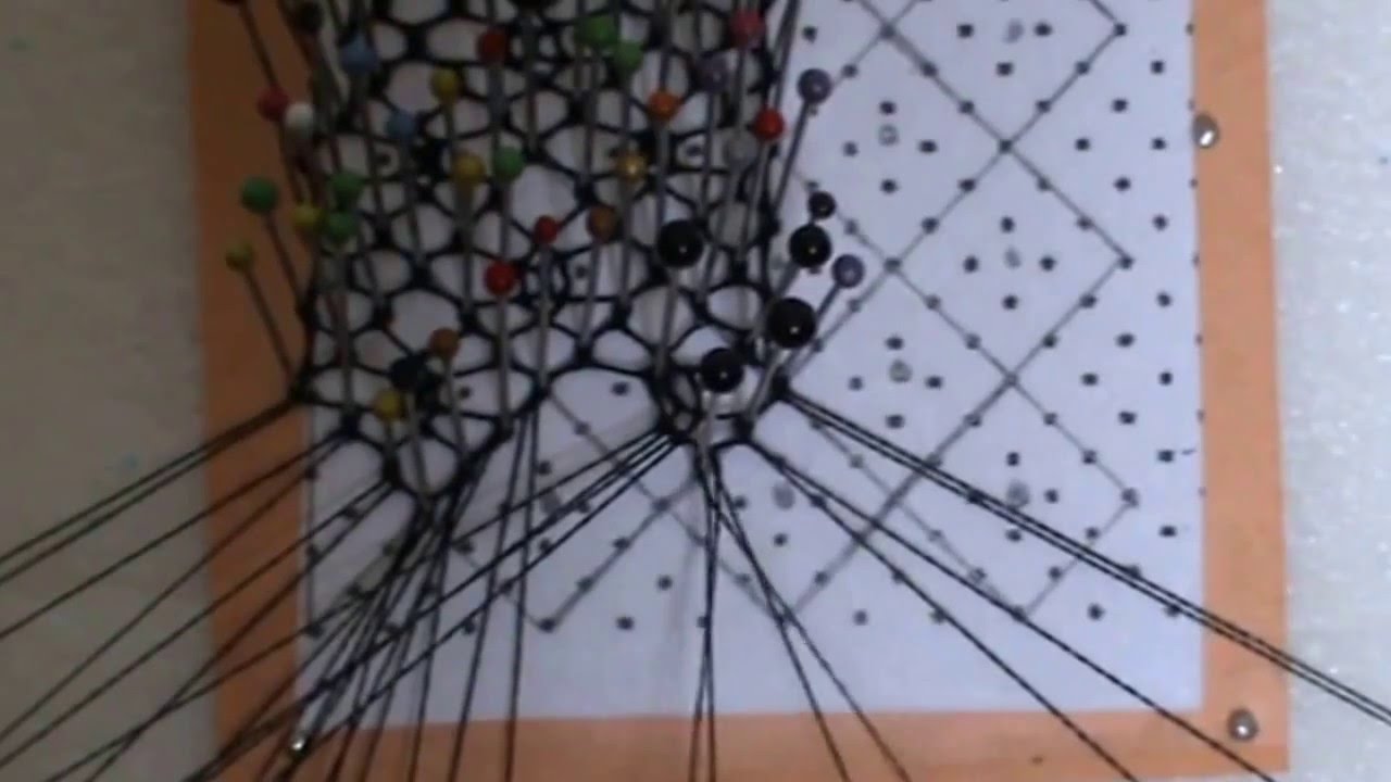 Araña de 2 patas - Curso completo de encaje de bolillos (lamacaterine)