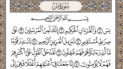 سورة ياسين _ الشيخ زكرياء الرقيبي