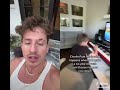“I can’t wait to meet you Miles!! You’re a lil genius!!!!” Charlie Puth via TikTok | August 4, 2022
