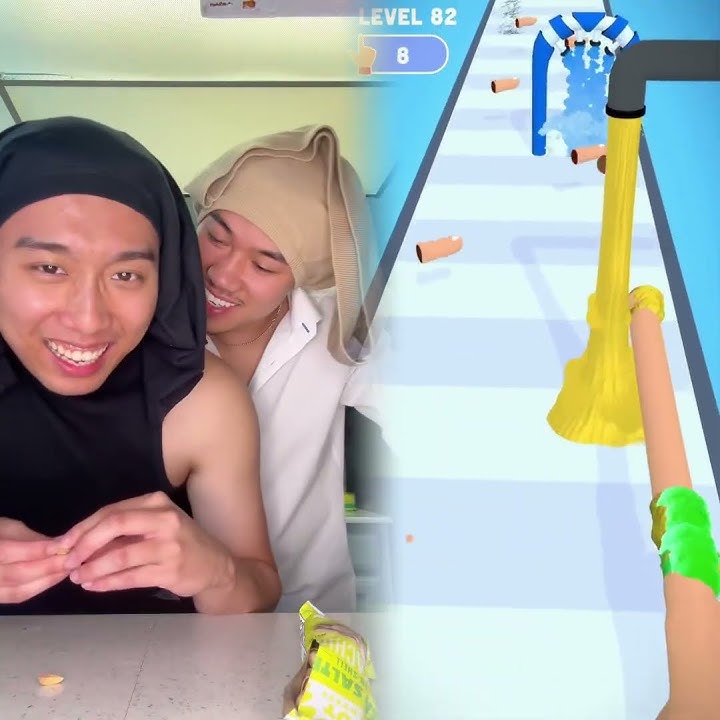 pov: Nara And lucky try Dubai chocolate strawberries #fyp #funny #parody #narasmith  #food