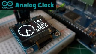Arduino MEGA Analog Clock