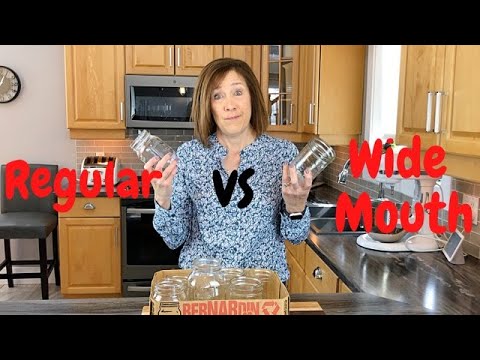 Wide mouth JARS VS Standard JARS