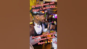 Dj Dibul On A Call With Riggy G Akiwa UsA Mugithivibes Riggyg Shorts 