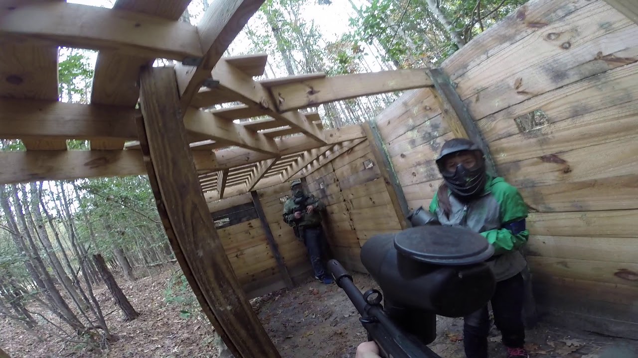 New Kent Paintball Surrender at LShape Bunker (11/16/19) YouTube