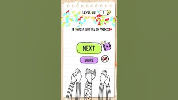 Brain Test : Tricky Puzzles | Level88 | Walkthrough Solutions | ( WITH EXPLANATIONS)