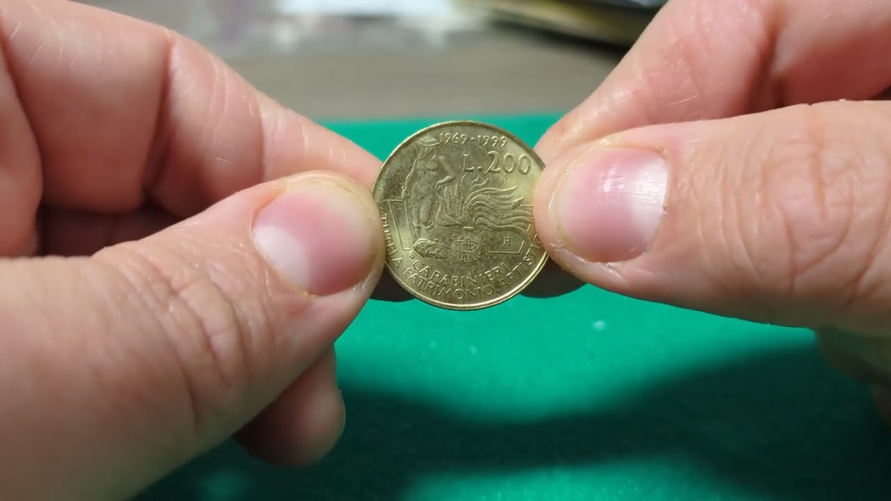 VALORE 200 LIRE 1999 CARABINIERI 