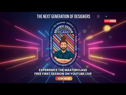 Graphic Design Masterclass – Session 1 | Introduction & Course Overview (Sinhala)