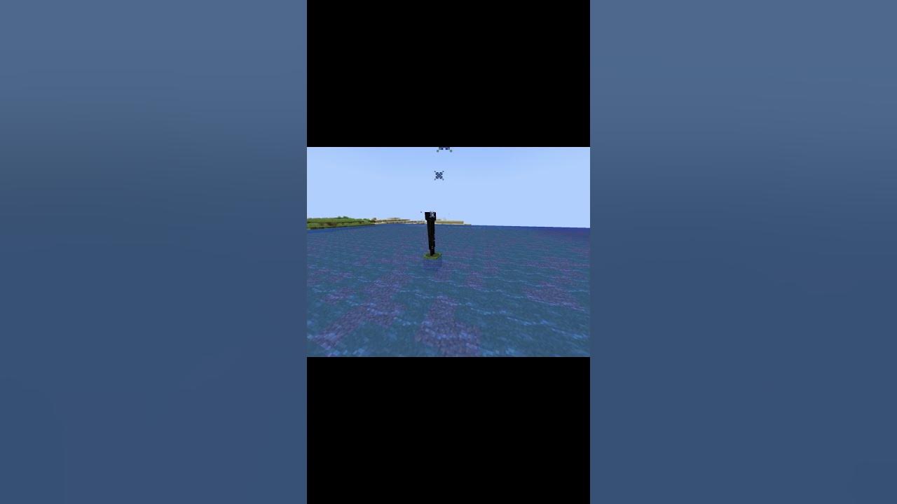 can-you-hit-an-enderman-with-an-arrow-minecraft-shorts-youtube