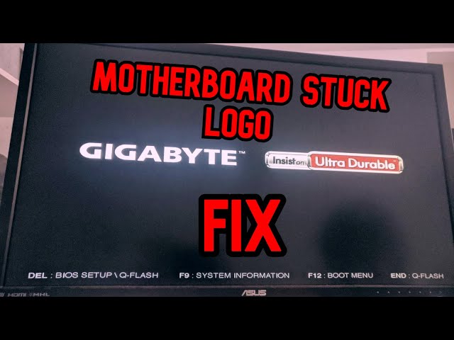 Pc Stuck on Motherboard Logo How to Fix: Easy Solutions That Work