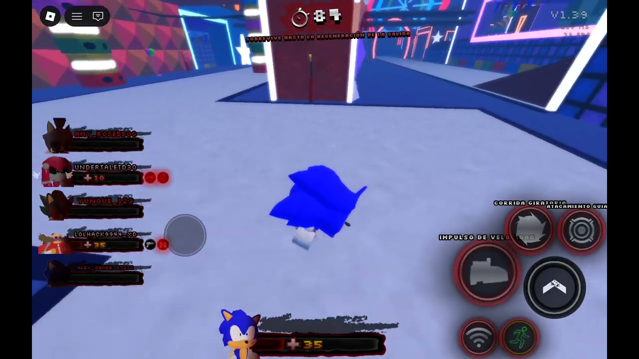 Roblox Sonic.exe disaster en un moustruo parte 1